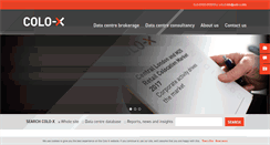 Desktop Screenshot of colo-x.com