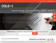 Tablet Screenshot of colo-x.com